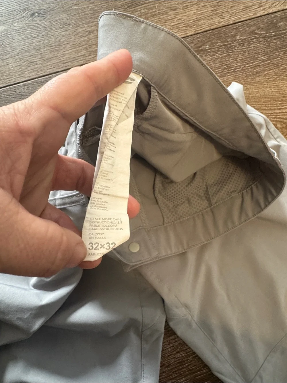 Fabletics gray pants 32x32‎